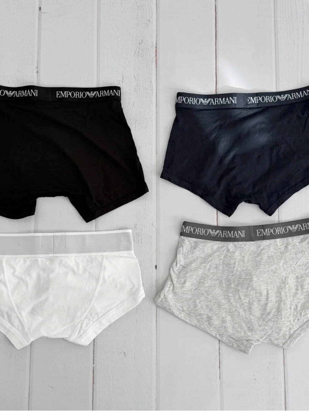 Mens 6 Boxer Briefs Emporio Armani, X ,  Calvin Klein Size Small